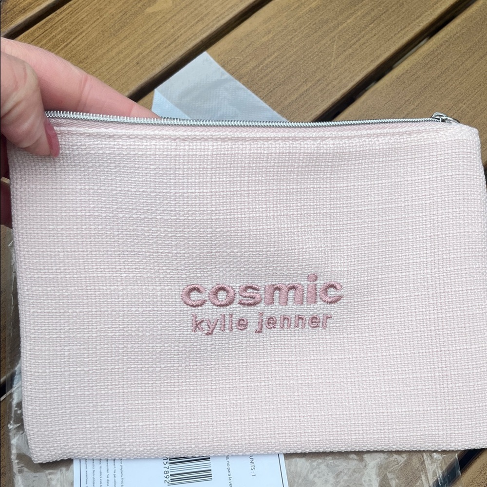 Kylie Cosmetics Pink Makeup Pouch - Picture 2 of 9